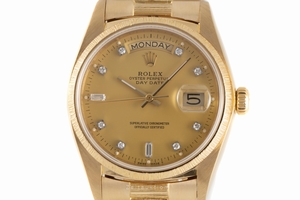 Rolex Day-Date 18 ct gold automatic Kal. 3055 Ref. 18078