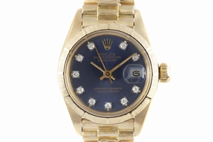 Rolex Lady Datejust 18 ct gold automatic Kal. 2030 Ref. 6927