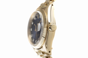 Rolex Lady Datejust 18 ct gold automatic Kal. 2030 Ref. 6927