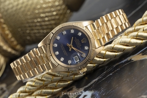 Rolex Lady Datejust 18 ct gold automatic Kal. 2030 Ref. 6927