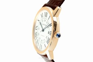 Cartier Ronde Solo 18 ct red gold automatic Kal. 1847 MC Ref. 3801