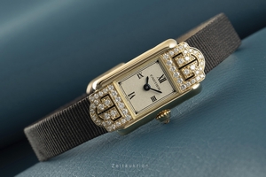 Cartier Mini Tank 18 ct gold quartz Kal. 28 Ref. 1361