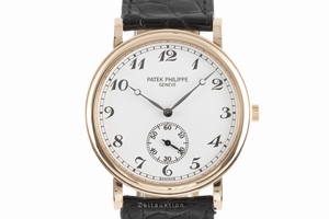 Patek Philippe Calatrava 18 ct red gold manual winding Kal. 215 Ref. 5022