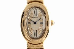 Cartier Baignoire 18 ct gold quartz Kal. 057 Ref. 1950