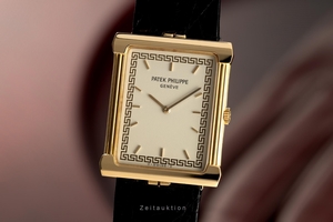 Patek Philippe Les Grecques 18 ct gold manual winding Kal. 177 Ref. 3775