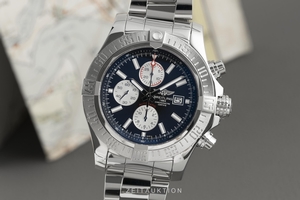 Breitling Super Avenger II chronograph steel automatic Ref. A13371