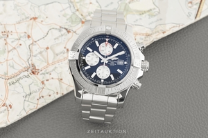 Breitling Super Avenger II chronograph steel automatic Ref. A13371
