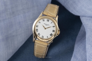 Patek Philippe Calatrava 18 ct gold manual winding Kal. 16-250/107 Ref. 4905