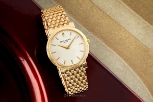 Patek Philippe Calatrava 18 ct gold manual winding Kal. 240/111 Ref. 5120/1J-001