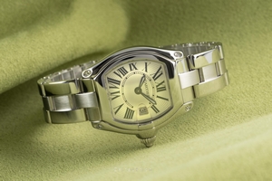 Cartier Roadster steel quartz Kal. 688 Ref. 2675