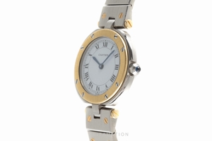 Cartier Santos Ronde steel / gold quartz Kal. 81 Ref. 8191