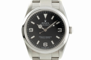Rolex Explorer steel automatic Kal. 3130 Ref. 114270