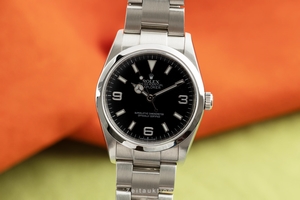 Rolex Explorer steel automatic Kal. 3130 Ref. 114270