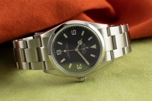Rolex Explorer steel automatic Kal. 3130 Ref. 114270