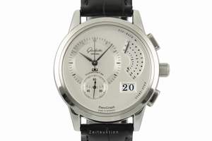 Glashutte Original PanoGraph steel manual winding Kal. GUB 61 Ref. 61-01-02-02-04