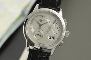 Glashutte Original PanoGraph steel manual winding Kal. GUB 61 Ref. 61-01-02-02-04