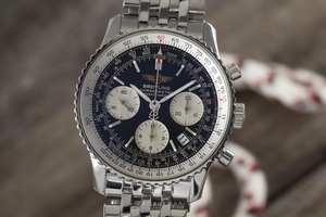 Breitling Navitimer chronograph steel automatic Kal. B23 Ref. A23322