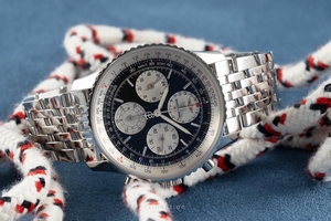 Breitling Navitimer chronograph steel automatic Kal. B39 Ref. A39022