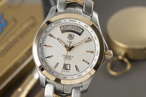 Tag Heuer Link steel / gold automatic Kal. 5 Ref. WJF2050