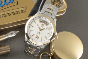 Tag Heuer Link steel / gold automatic Kal. 5 Ref. WJF2050