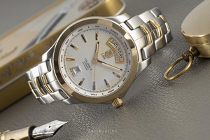 Tag Heuer Link steel / gold automatic Kal. 5 Ref. WJF2050