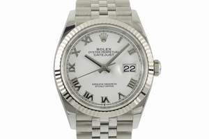 Rolex Datejust steel / white gold automatic Kal. 3235 Ref. 126234