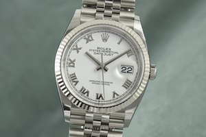 Rolex Datejust steel / white gold automatic Kal. 3235 Ref. 126234