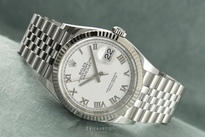 Rolex Datejust steel / white gold automatic Kal. 3235 Ref. 126234