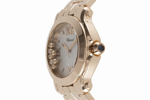 Chopard Happy Sport 18 ct red gold quartz Ref. 277472-5001