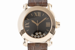 Chopard Happy Sport 18 ct red gold quartz Ref. 4183