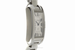 Cartier Tank steel quartz Kal. 157 Ref. W5310044, 3704
