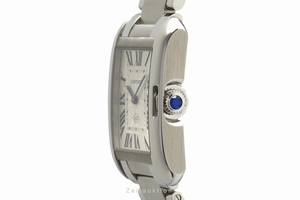 Cartier Tank steel quartz Kal. 157 Ref. W5310044, 3704