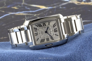 Cartier Tank steel quartz Kal. 157 Ref. W5310044, 3704
