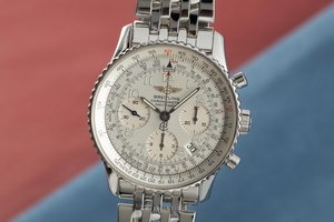 Breitling Navitimer chronograph steel automatic Kal. B23 Ref. A23322