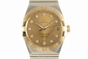 Omega Constellation steel / gold automatic Kal. 8500 Ref. 123.20.38.21.58.001