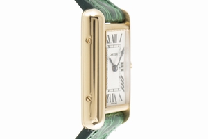 Cartier Tank 18 ct gold quartz Kal. 057 Ref. W1529856