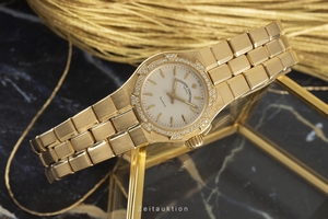 Vacheron & Constantin Overseas 18 ct gold quartz Kal. 1016 Ref. 12050