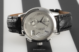 Glashutte Original PanoGraph chronograph steel manual winding Kal. GUB 61 Ref. 61-01-02-02-04
