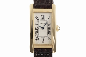 Cartier Tank Americaine 18 ct gold quartz Kal. 90.06 Ref. 1720
