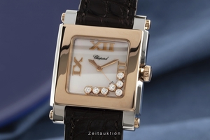 Chopard Happy Sport steel / gold quartz Ref. 278497-9001