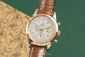 Breitling Transocean chronograph 18 ct red gold automatic Kal. B01 Ref. RB0152
