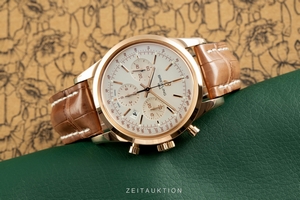 Breitling Transocean chronograph 18 ct red gold automatic Kal. B01 Ref. RB0152