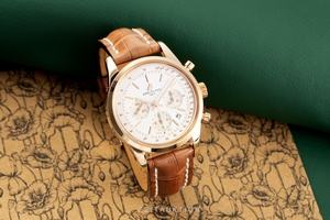 Breitling Transocean chronograph 18 ct red gold automatic Kal. B01 Ref. RB0152