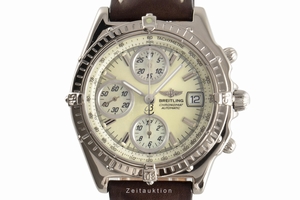 Breitling Chronomat chronograph 18 ct white gold automatic Kal. B13 Ref. J13050.1