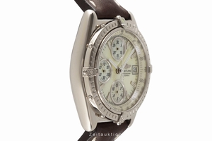 Breitling Chronomat chronograph 18 ct white gold automatic Kal. B13 Ref. J13050.1
