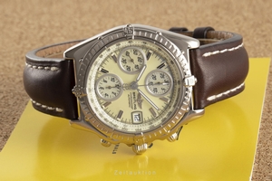 Breitling Chronomat chronograph 18 ct white gold automatic Kal. B13 Ref. J13050.1