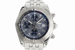 Breitling Evolution chronograph steel automatic Kal. B13 Ref. A13356