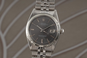 Rolex Datejust steel / white gold automatic Kal. 1570 Ref. 1601 VINTAGE