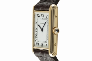 Cartier Tank 18 ct gold quartz Kal. 81 Ref. 88105