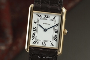 Cartier Tank 18 ct gold quartz Kal. 81 Ref. 88105